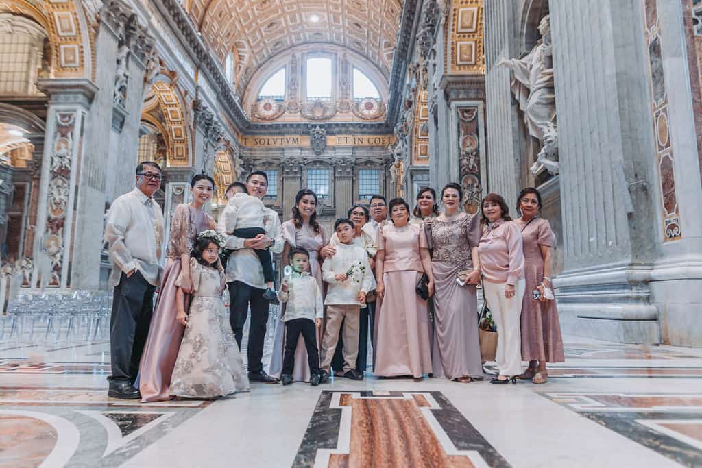 Ann & Marc - Italy Destination wedding rome