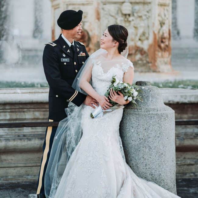 Real weddings photography in Rome Italy