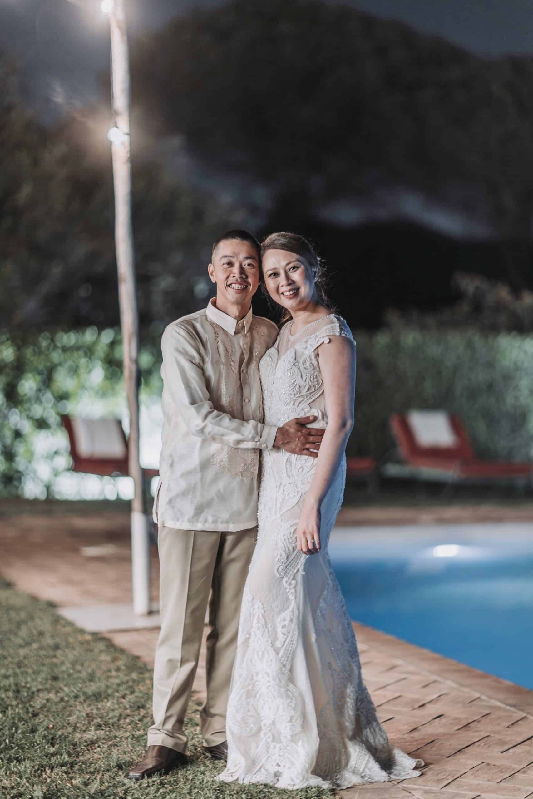 Ann & Marc - Italy Destination wedding rome - Casale del Gallo