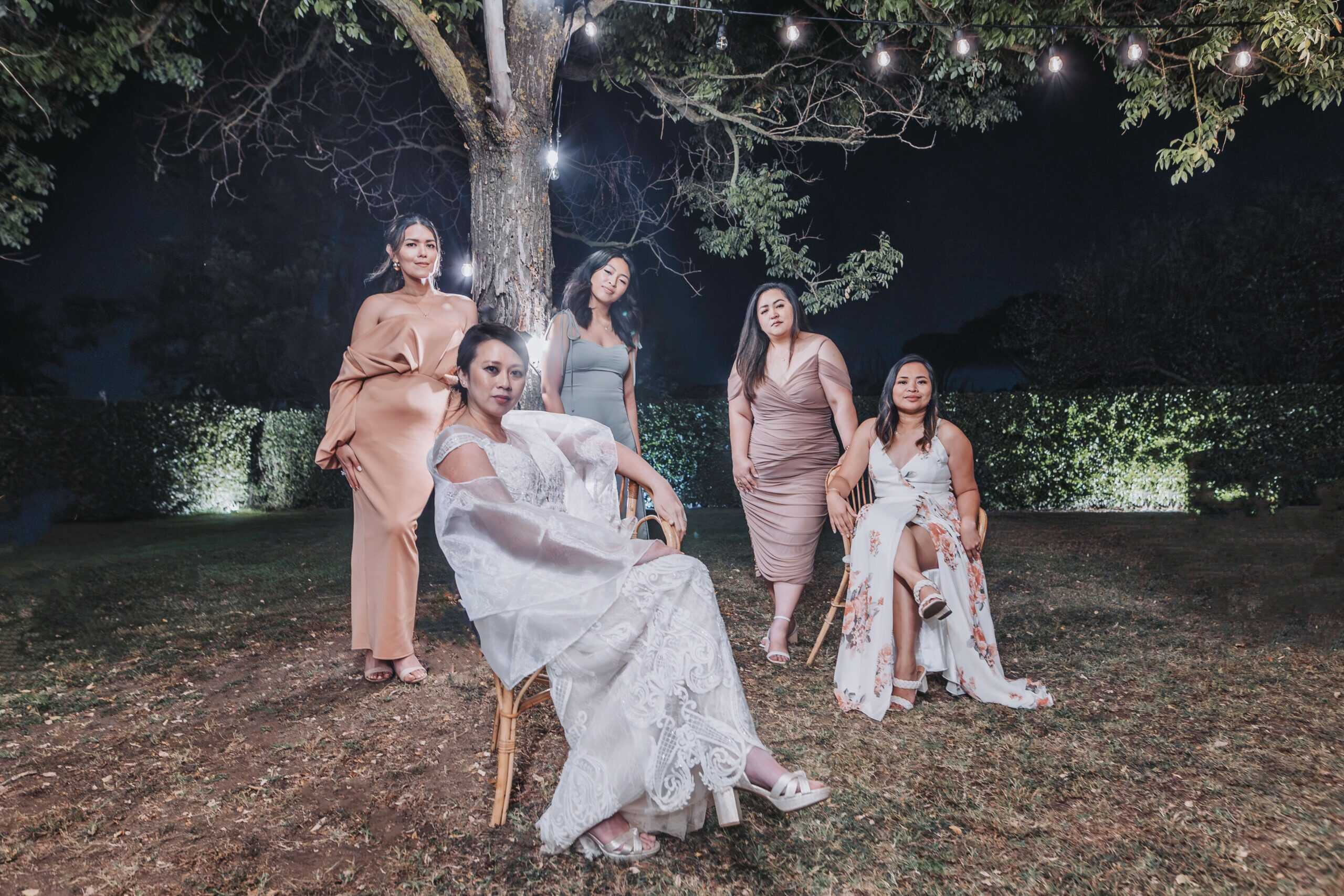 The entourage to you wedding