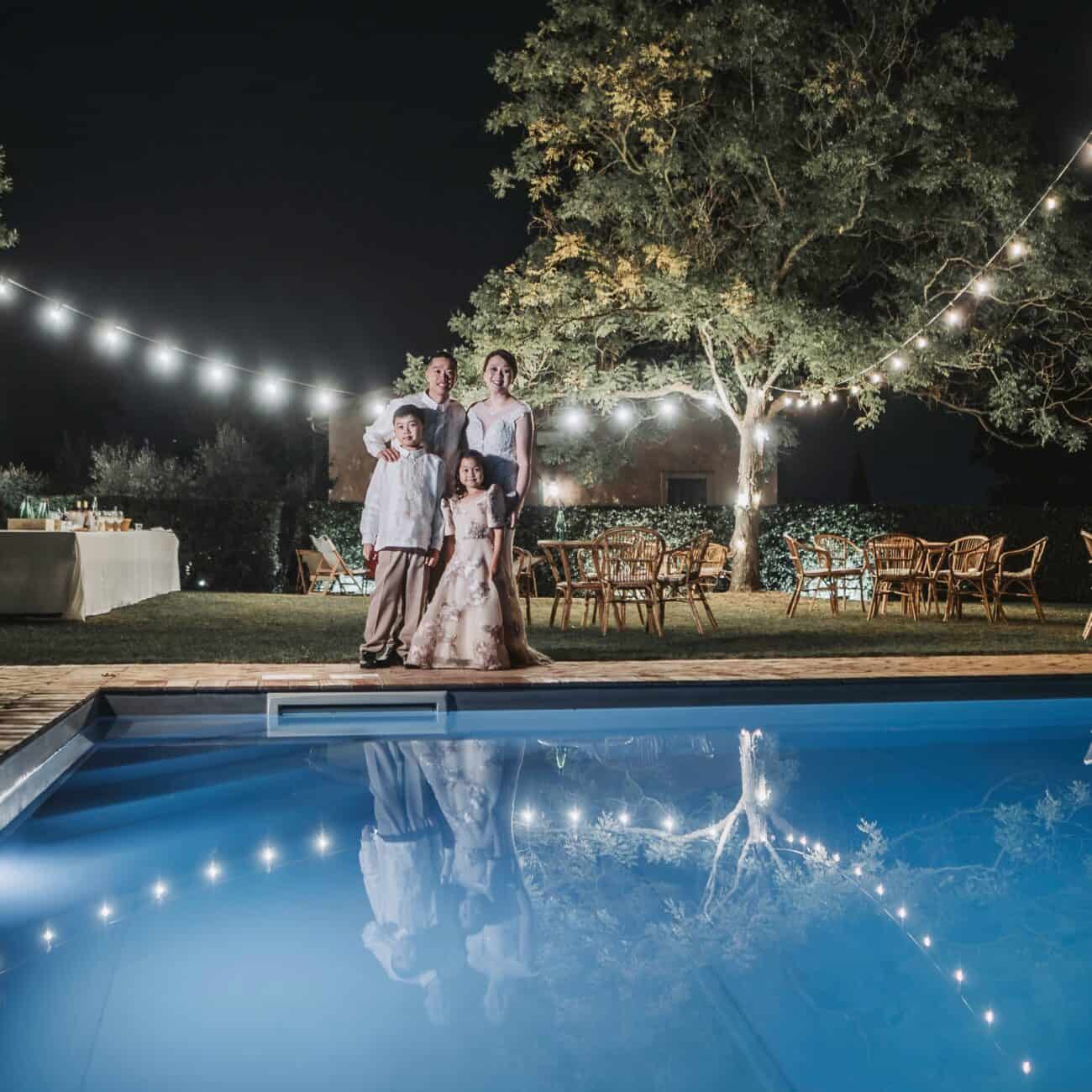 Ann & Marc - Italy Destination wedding rome - Casale del Gallo