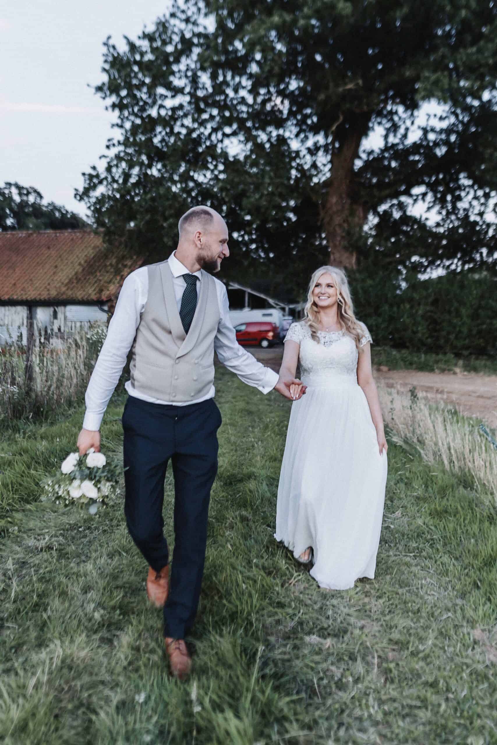 Laura and Oscar Salle Moor Farm wedding