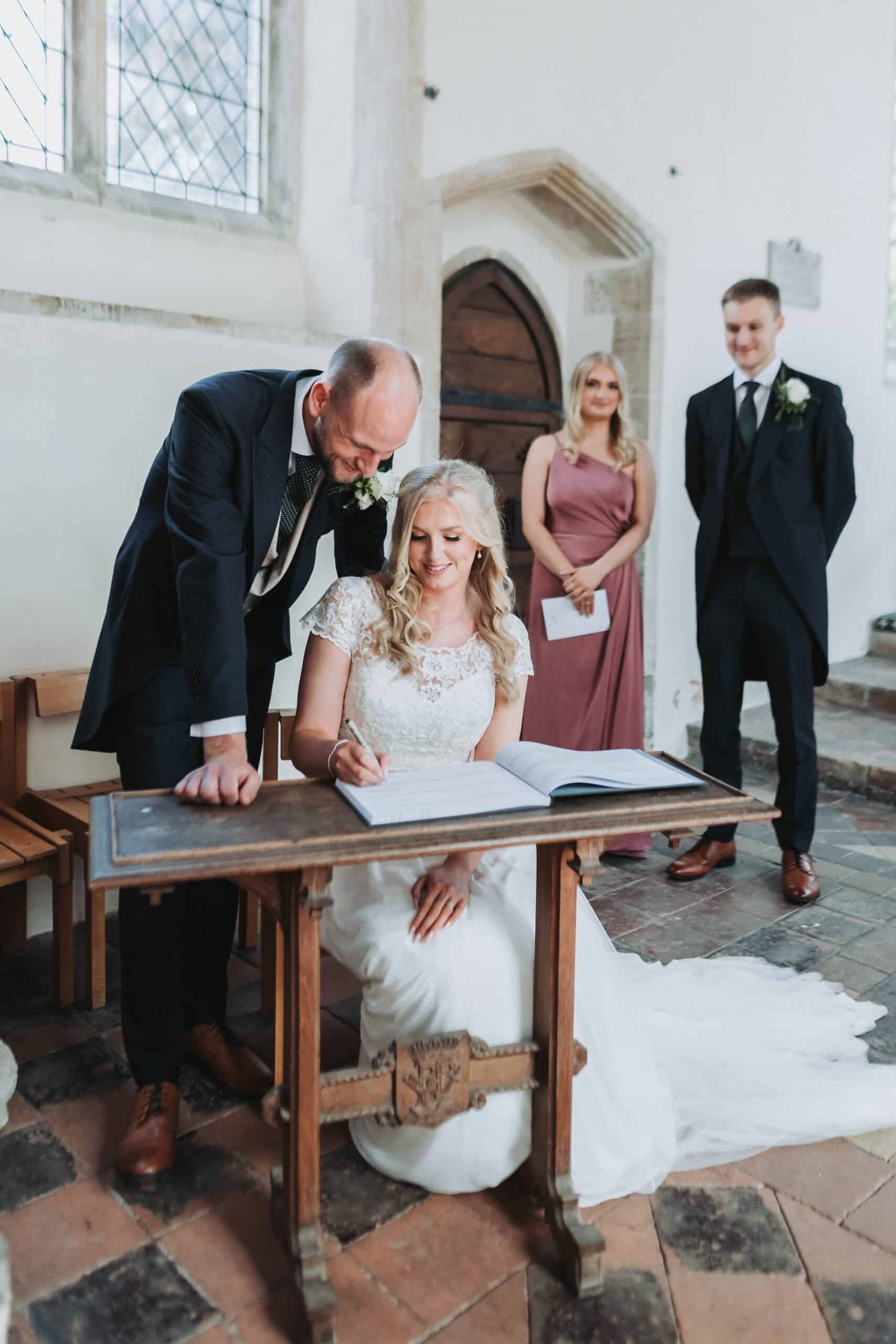 Laura and Oscar Salle Moor Farm wedding