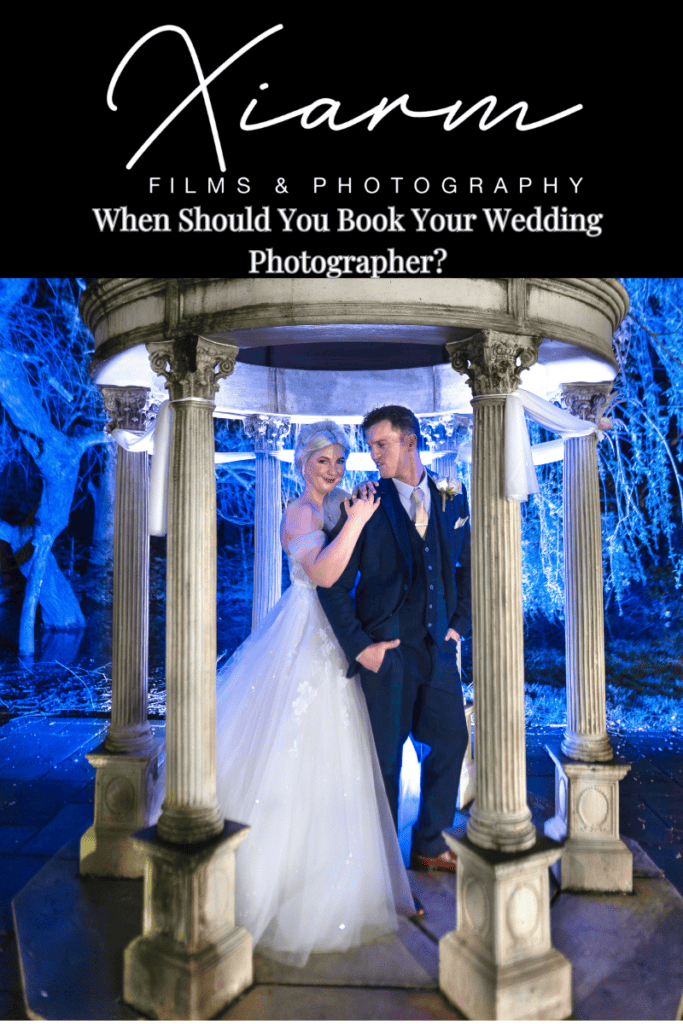 When should you book your wedding photographer? Blog post