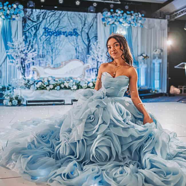 Filipino Debut Photographer UK capturing stunning photos of jeminah debut at Priestfield Stadium debut celebration