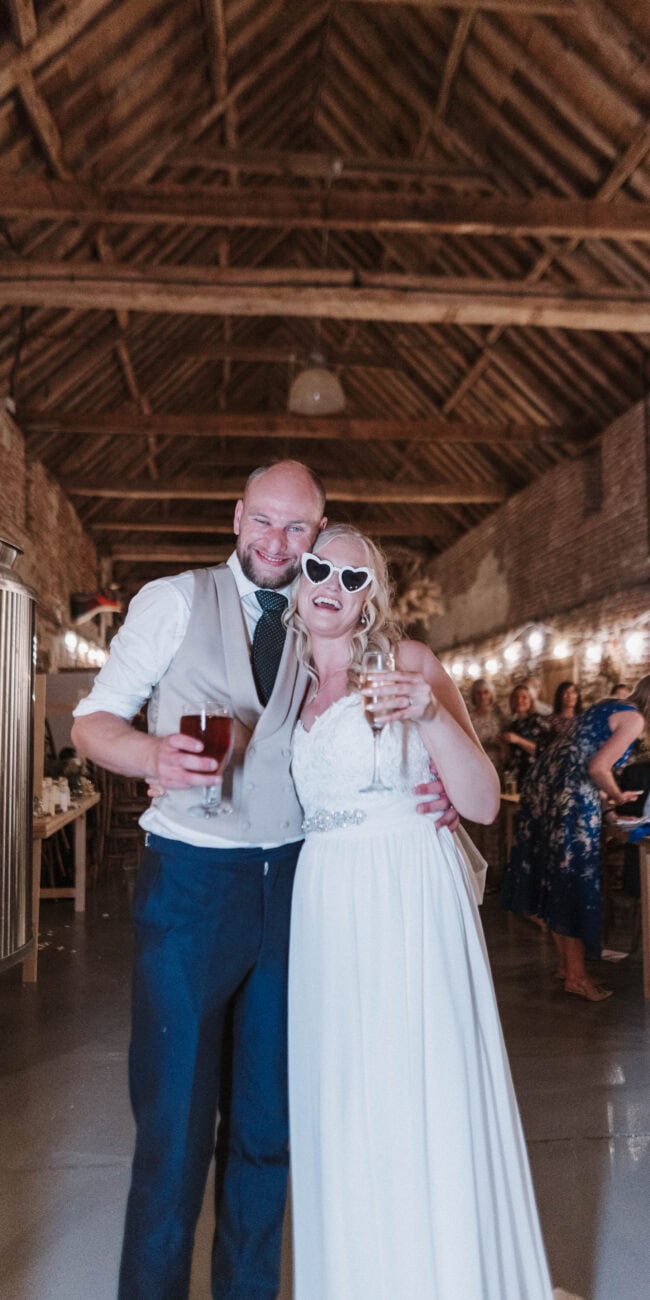 Laura and Oscar Salle Moor Farm wedding