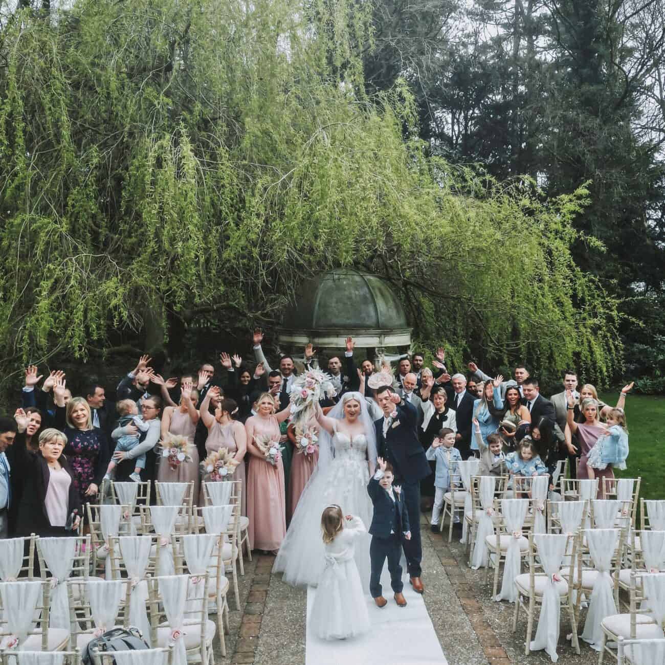 Leaititia & Luke - The Dower House, Lincolnshire wedding videographer