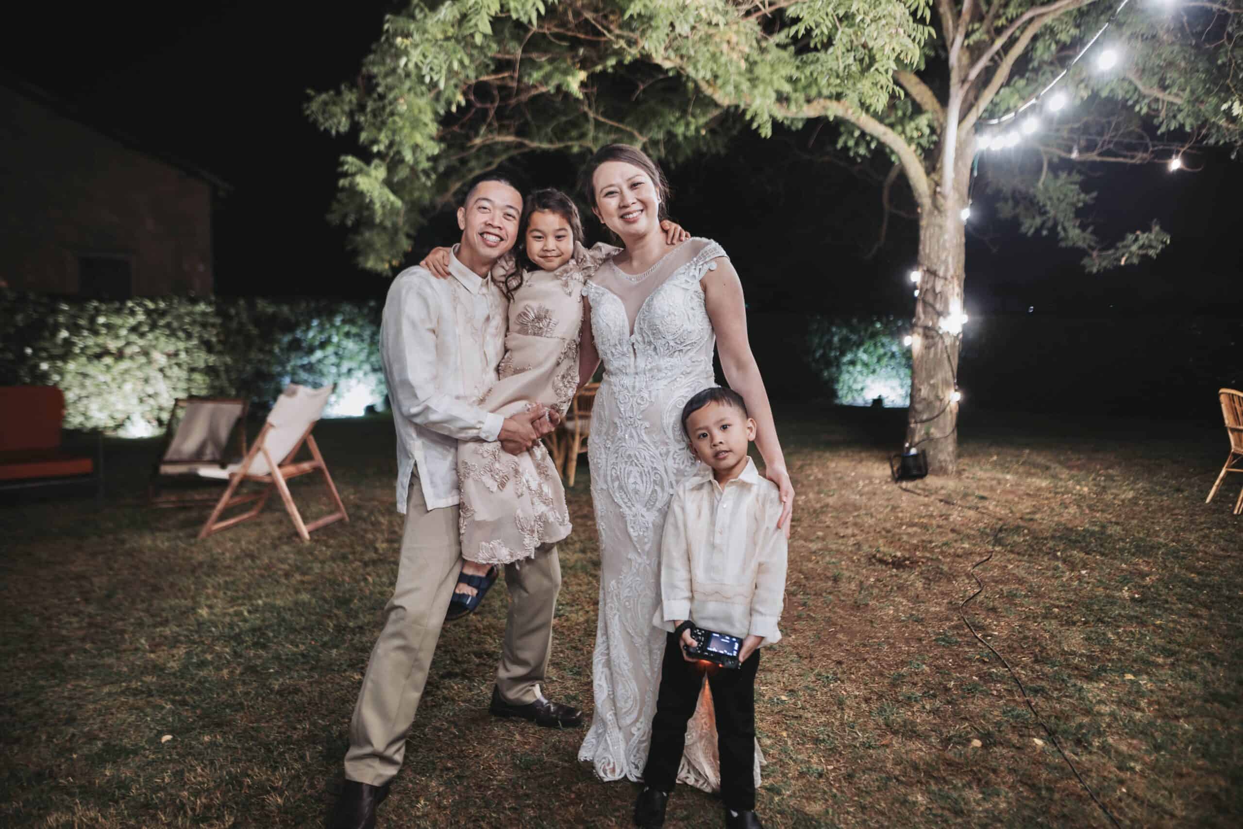 Ann & Marc - Italy Destination wedding rome - Casale del Gallo