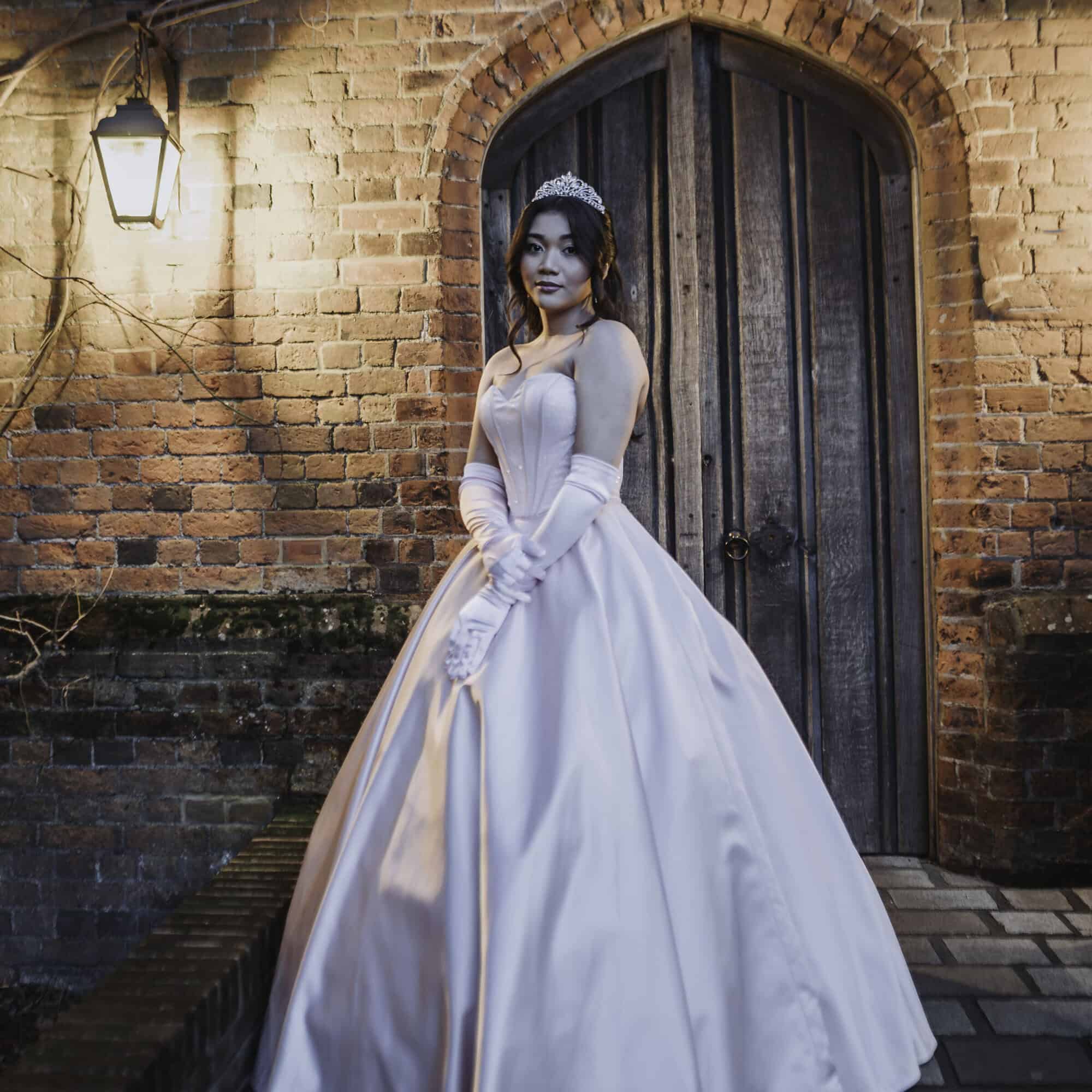 Luxury Debut Photography UK featuring elegant portrait of Mika at Hatfield House by Xiarm Films & Photography