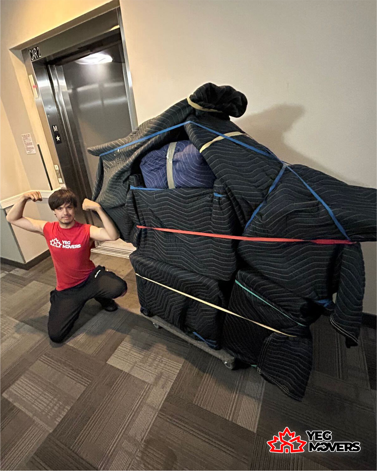 YEG Edmonton Movers efficiently transport oversized furniture and belongings.