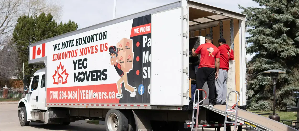 YEG Edmonton Movers providing reliable residential moving services in Edmonton. Expert team handling.