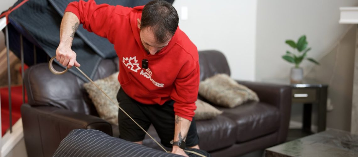 Professional furniture moving services in Edmonton by YEG Edmonton Movers.