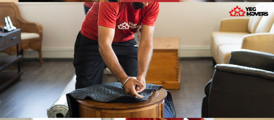 YEG movers carrying furnitures for a move