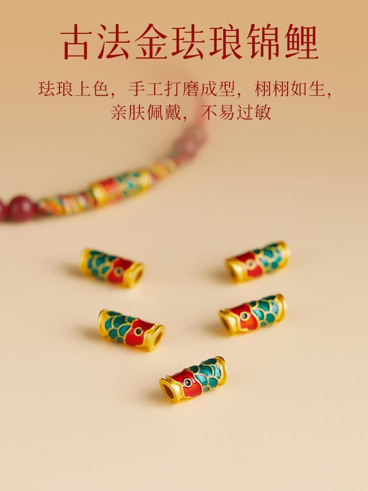 錦繡前程龍年生肖專屬好運朱砂紅繩：圖片 3