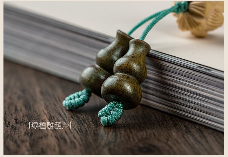 《容顏》綠檀木108顆好運佛珠男女念珠