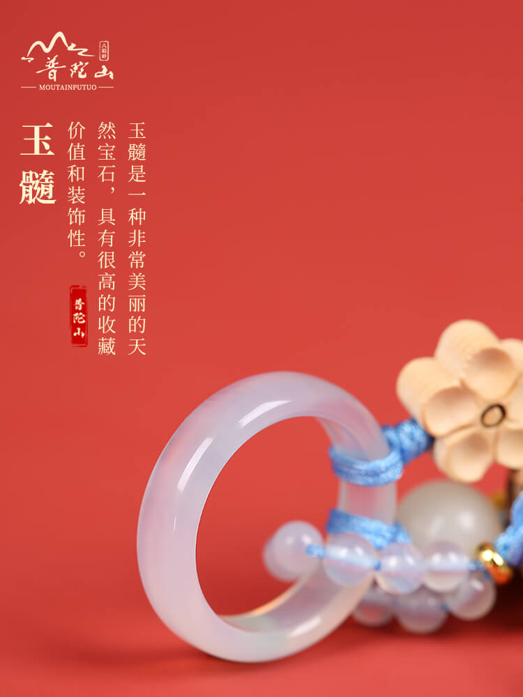 福盈門菩提福袋子流蘇穗子手機掛件：圖片 3