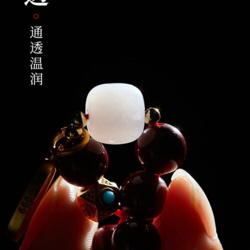 錦年鴻福福牌硃砂手鏈：圖片 4