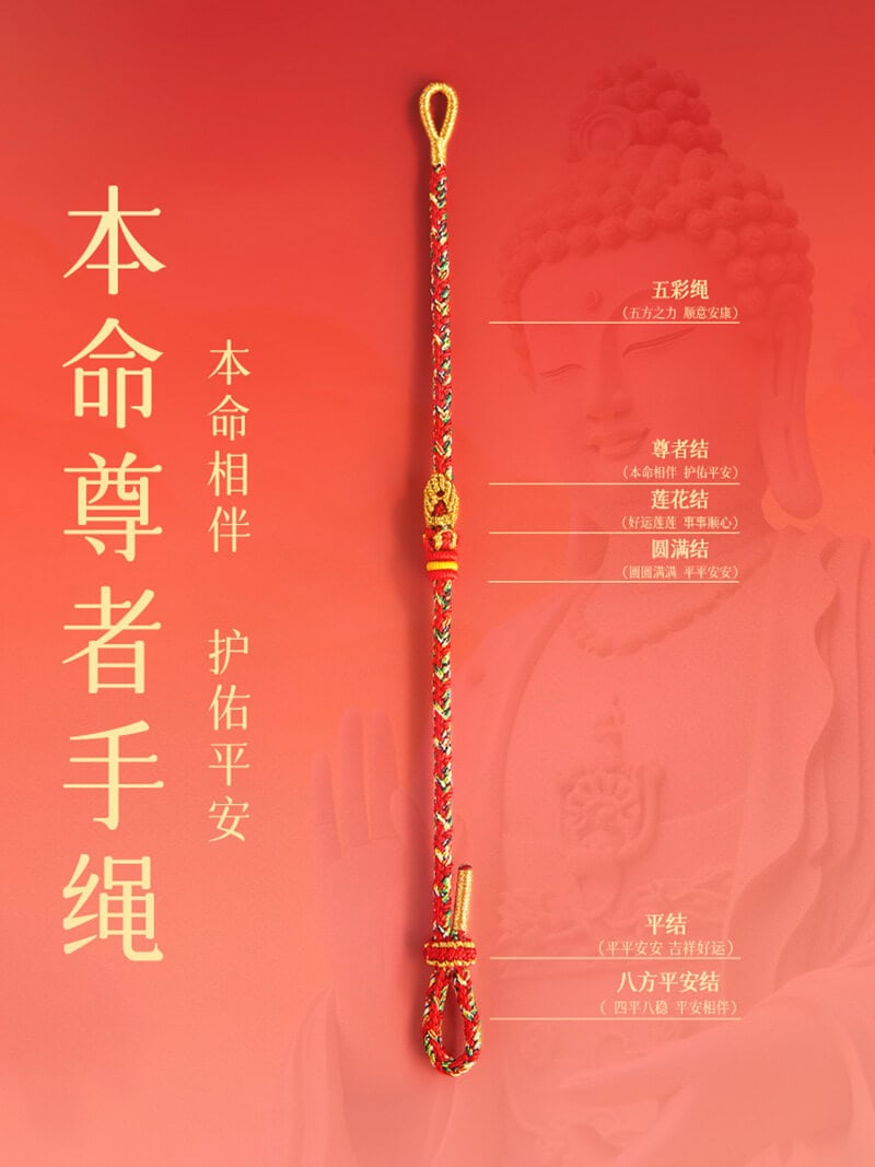 好事將至龍年大運紅繩手繩：圖片 4