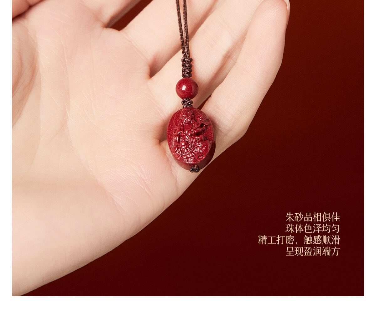 平安守護~硃砂佛牌守護神手機掛件