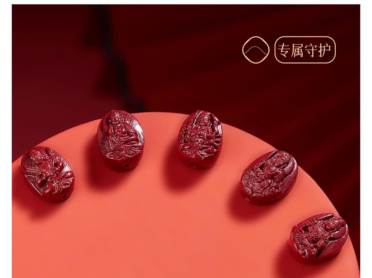平安守護~硃砂佛牌守護神手機掛件
