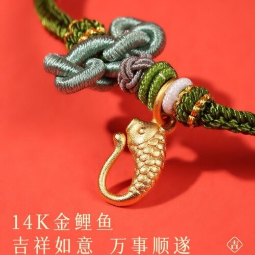 金榜題名文昌結紅繩祈願佳績手鏈：圖片 3