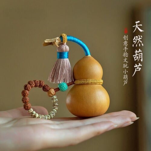 天然葫蘆星月菩提金剛小葫蘆手撚文玩