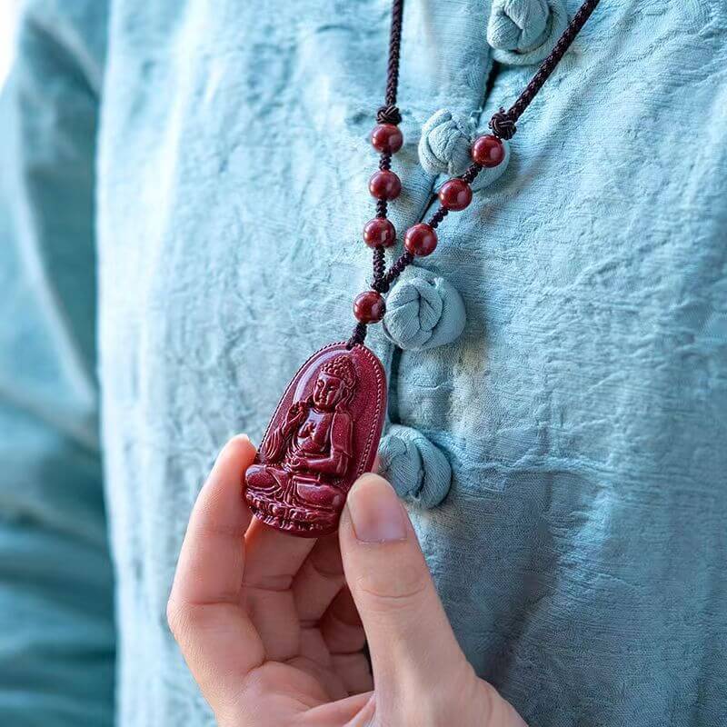 朱砂生肖佛守護神吊墜：圖片 3