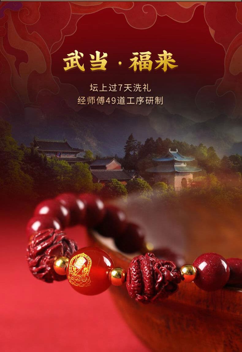 《三合六合》十二生肖紫金砂硃砂手串
