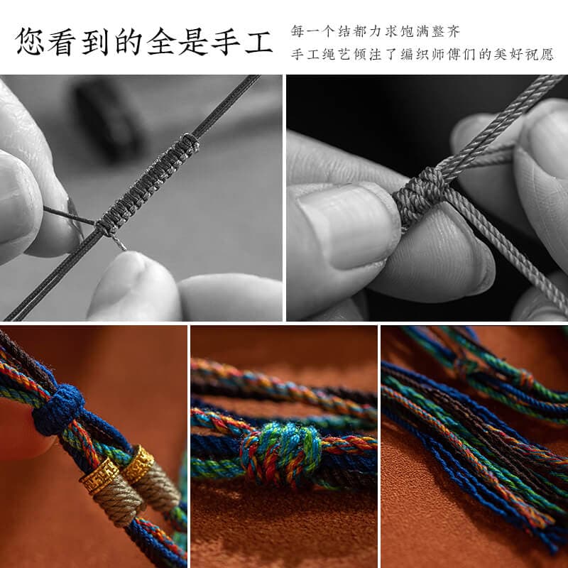 璀璨民族風唐卡佛牌藏式掛繩：圖片 4
