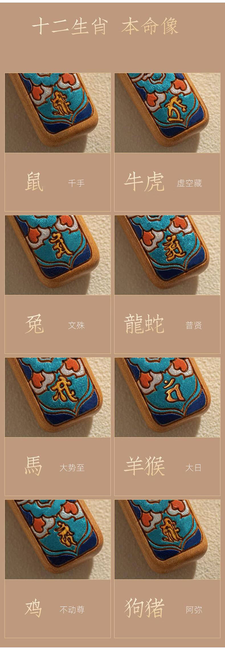 十二生肖~防丟神器刻製電話號碼鑰匙扣