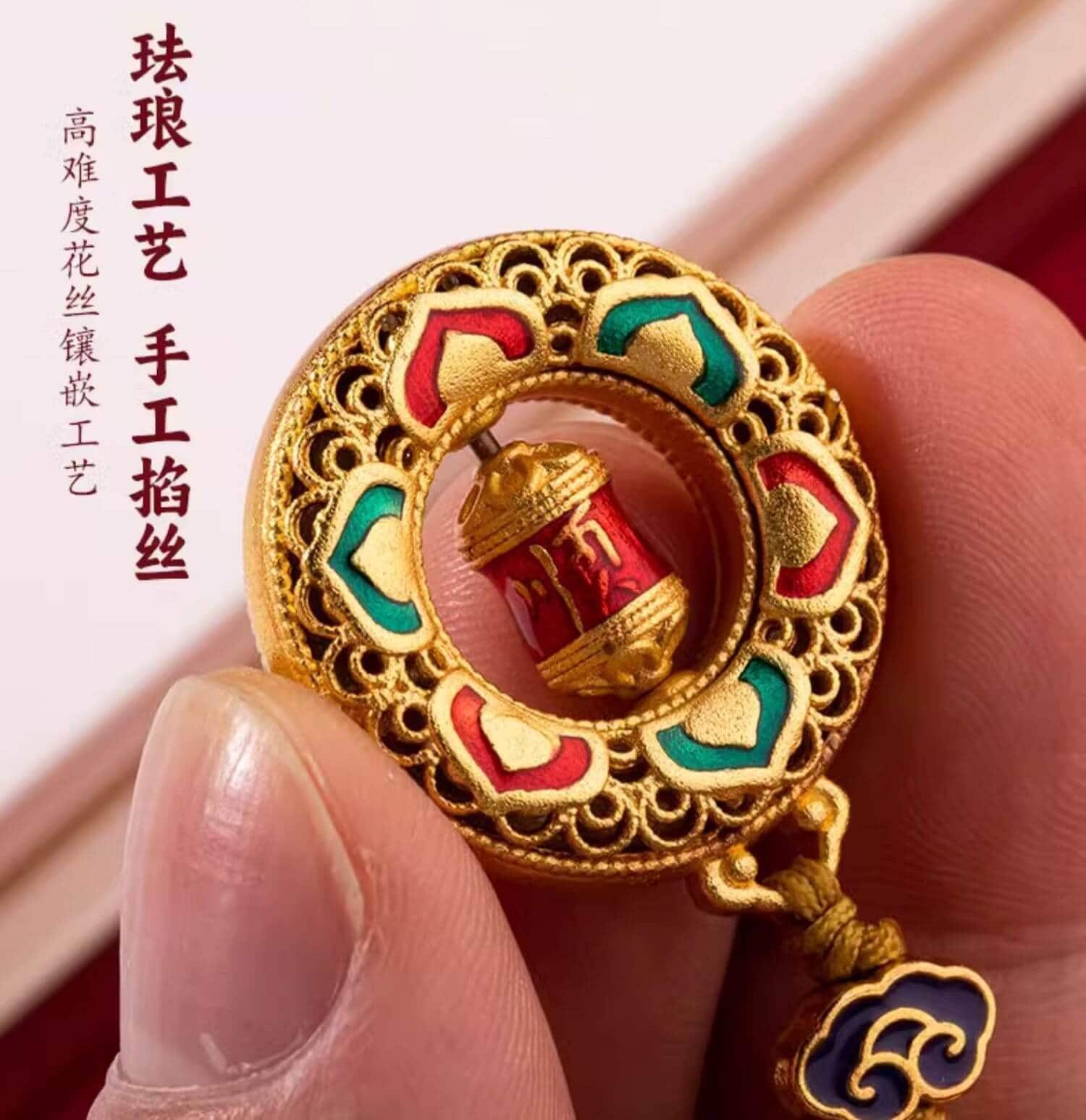 藏式國風飾品 車用掛飾展示