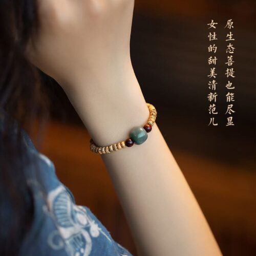 平安納福天然星月菩提佛珠手串：圖片 2