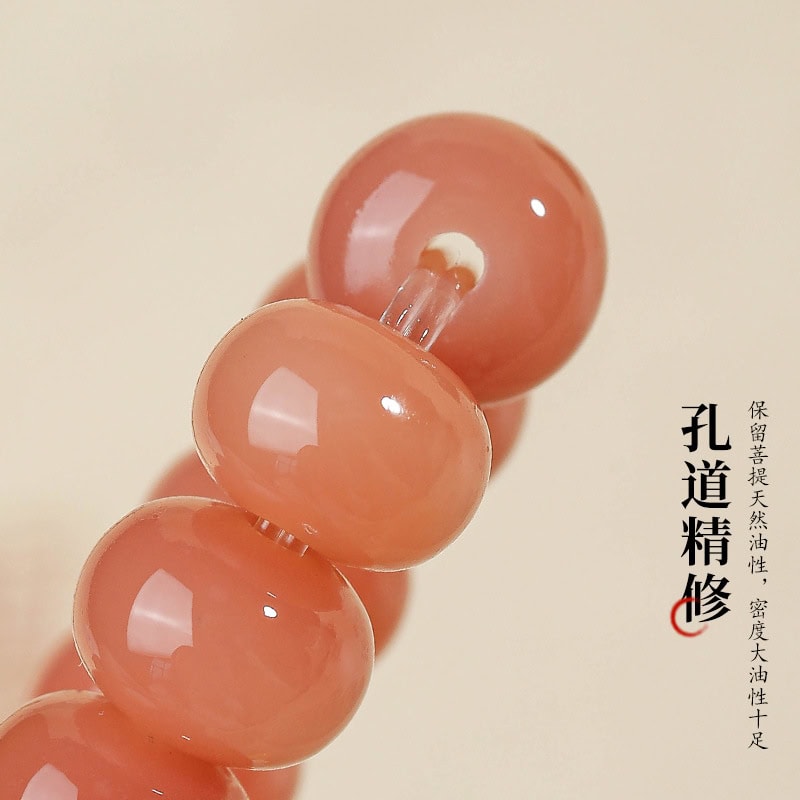桃香蝶舞手持算盤珠念珠菩提手串：圖片 4