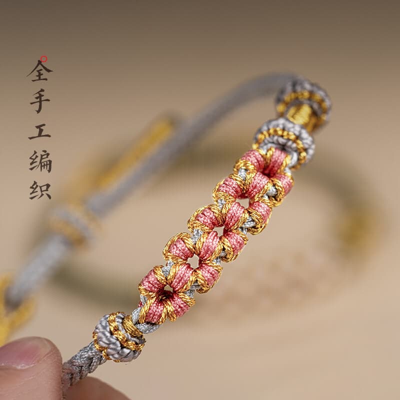 桃之夭夭桃花結手繩：圖片 3