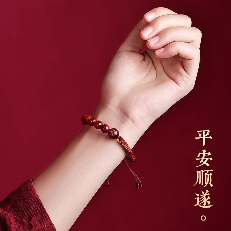 五行平衡契合金木水火土多寶手串：圖片 3