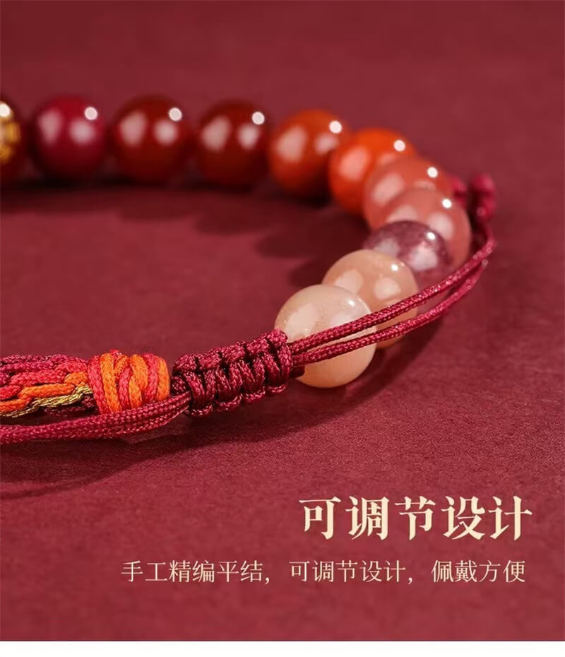 《五行平衡》喜用金木水火土多寶手串