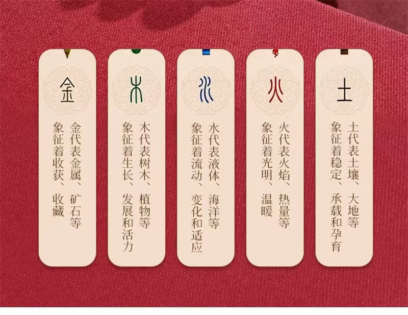 《五行平衡》喜用金木水火土多寶手串