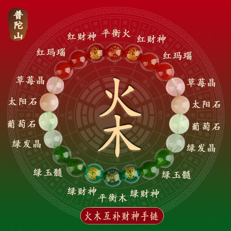 五行手串 配戴效果實拍
