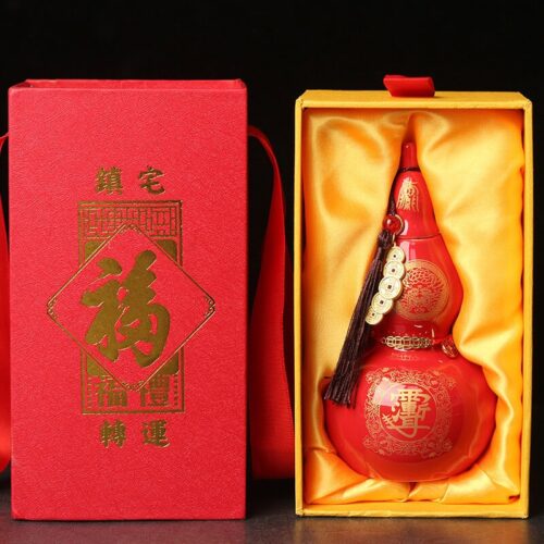 寶葫蘆2026年葫蘆陶瓷祈安錦囊