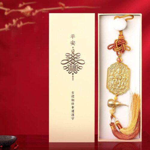 五路福神五路納福令銅葫蘆元寶：圖片 6