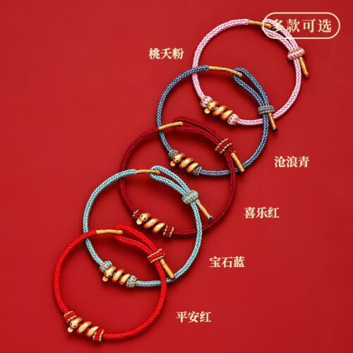 福瑞而來卷卷蛇手繩2026生肖專屬手鏈：圖片 4