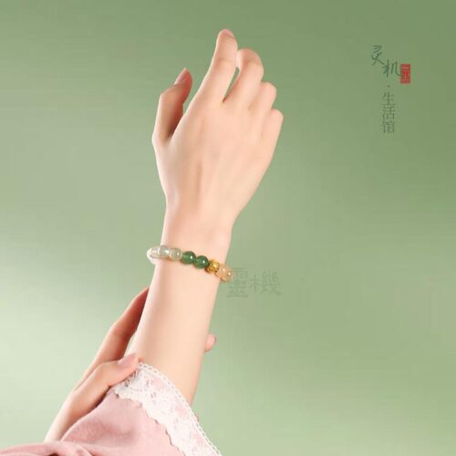喜金木黃阿塞金玉滿堂契合金木手串：圖片 3