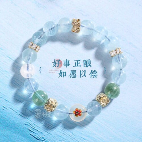 喜水五福勻和貔貅手鏈契合水手串：圖片 5