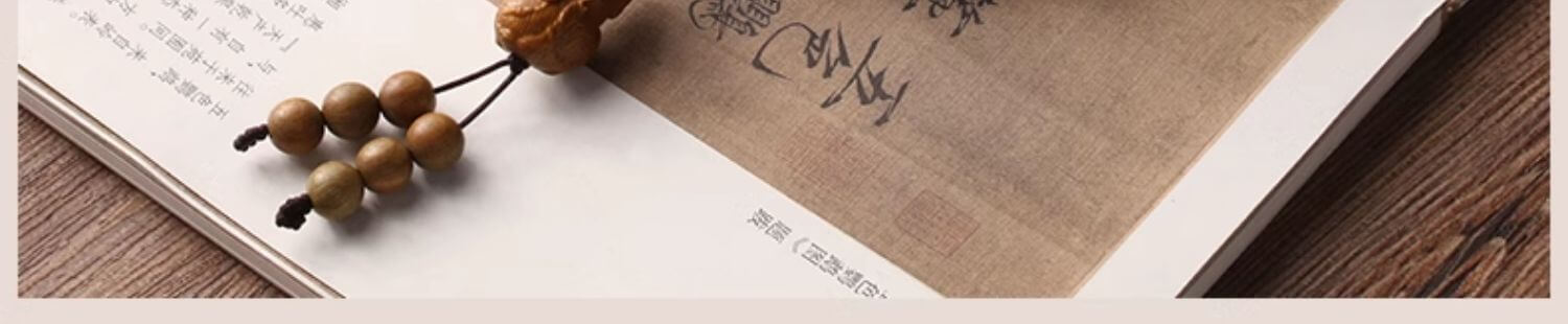 天然綠檀木手持珠佛珠佛家手持念珠