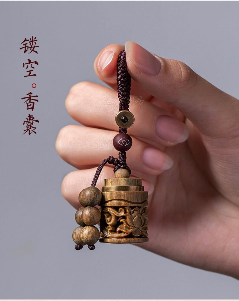鏤空香囊~可打開香丸擴香器掛件