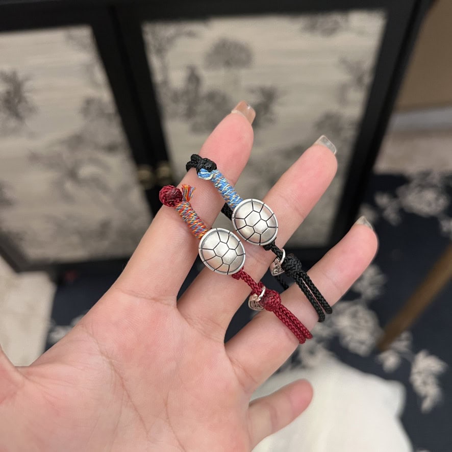 福澤一方紅繩納福純銀手鏈手繩：圖片 4