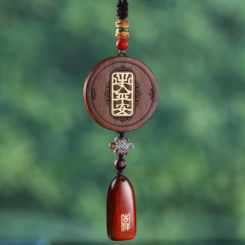 平安吉祥出入平安無事牌掛件車載裝飾品：圖片 7