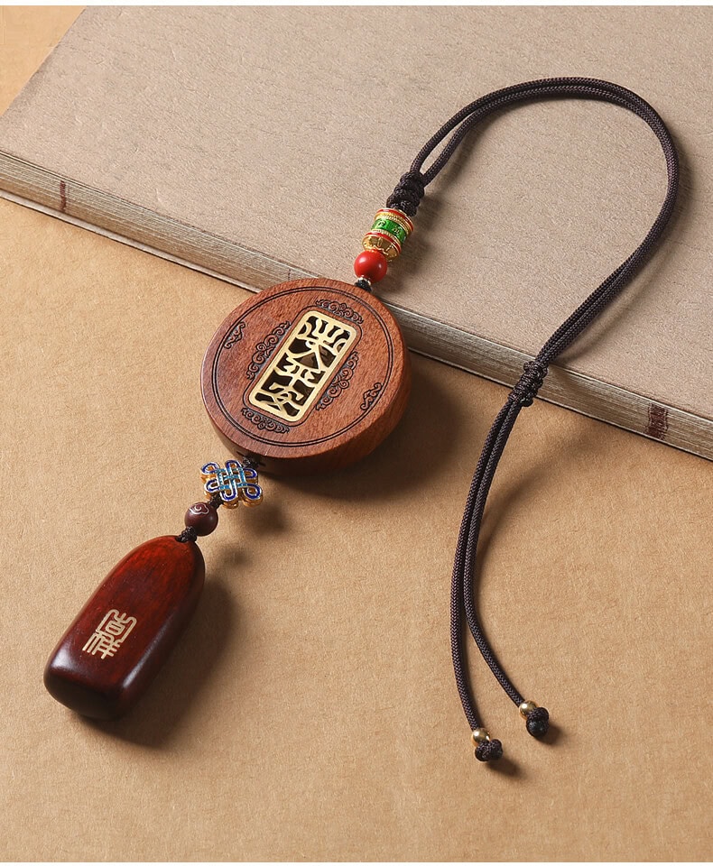 平安吉祥出入平安無事牌掛件車載裝飾品| 平安吉祥出入平安無事牌掛件