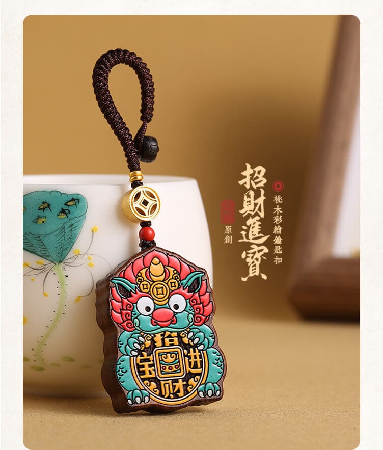 國風招福掛飾 日常使用展示