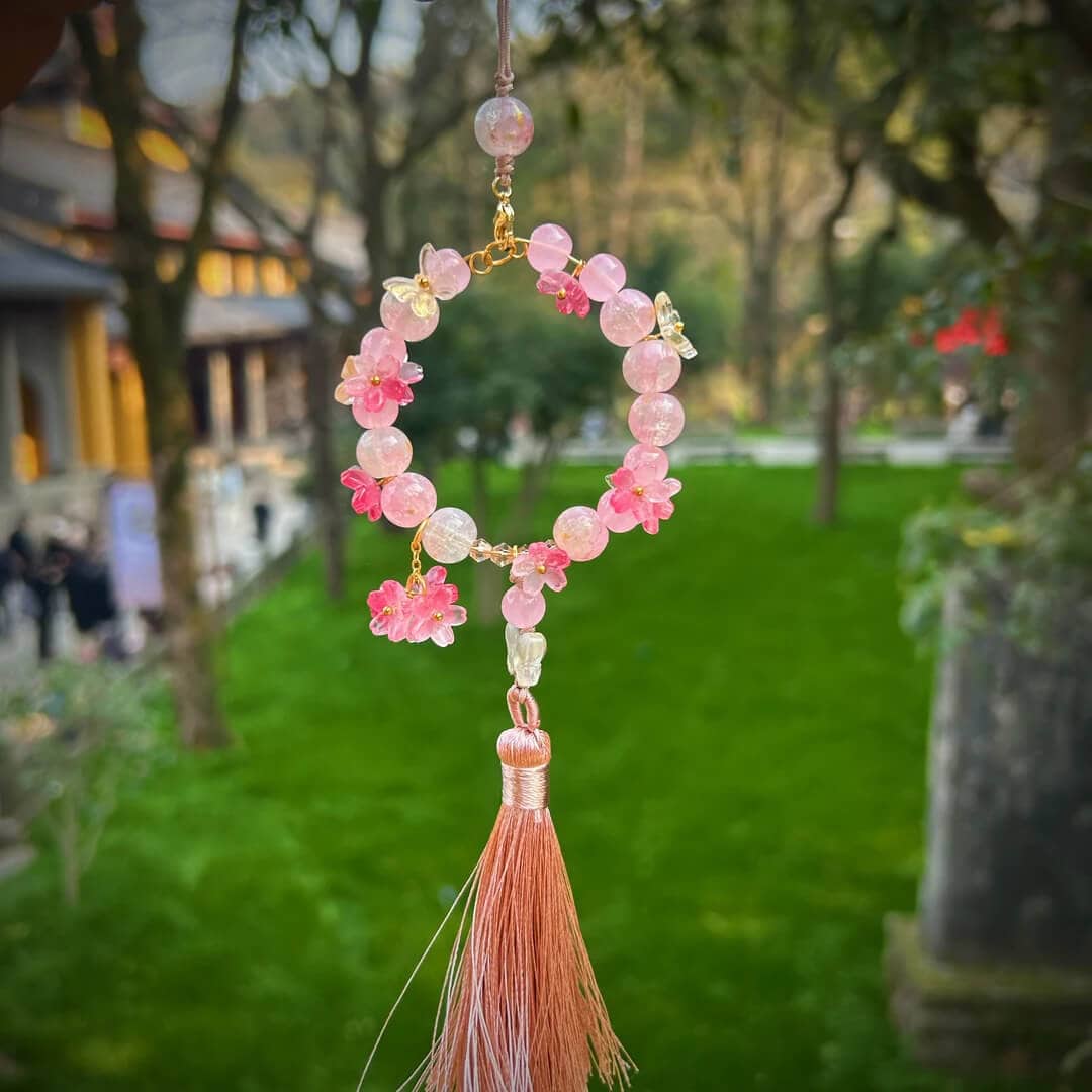 富貴花~一葉暴富版車掛蓮蓮有錢花掛件